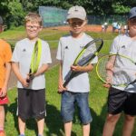 Das Midcourt-Team mit Felix Glade, Hannes Zanzinger, Felix Terner, Nico Komorowski und Amelie Schicker (fehlt auf dem Bild) blieb ebenfalls verlustpunktfrei.