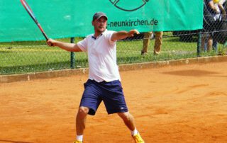 Gelungenes Debüt: TGN-Neuzugang Sebastian Jäger steuerte beim 6:3-Heimsieg gegen den Mitmeisterschaftsfavoriten DRC Ingolstadt II zwei Zähler bei.